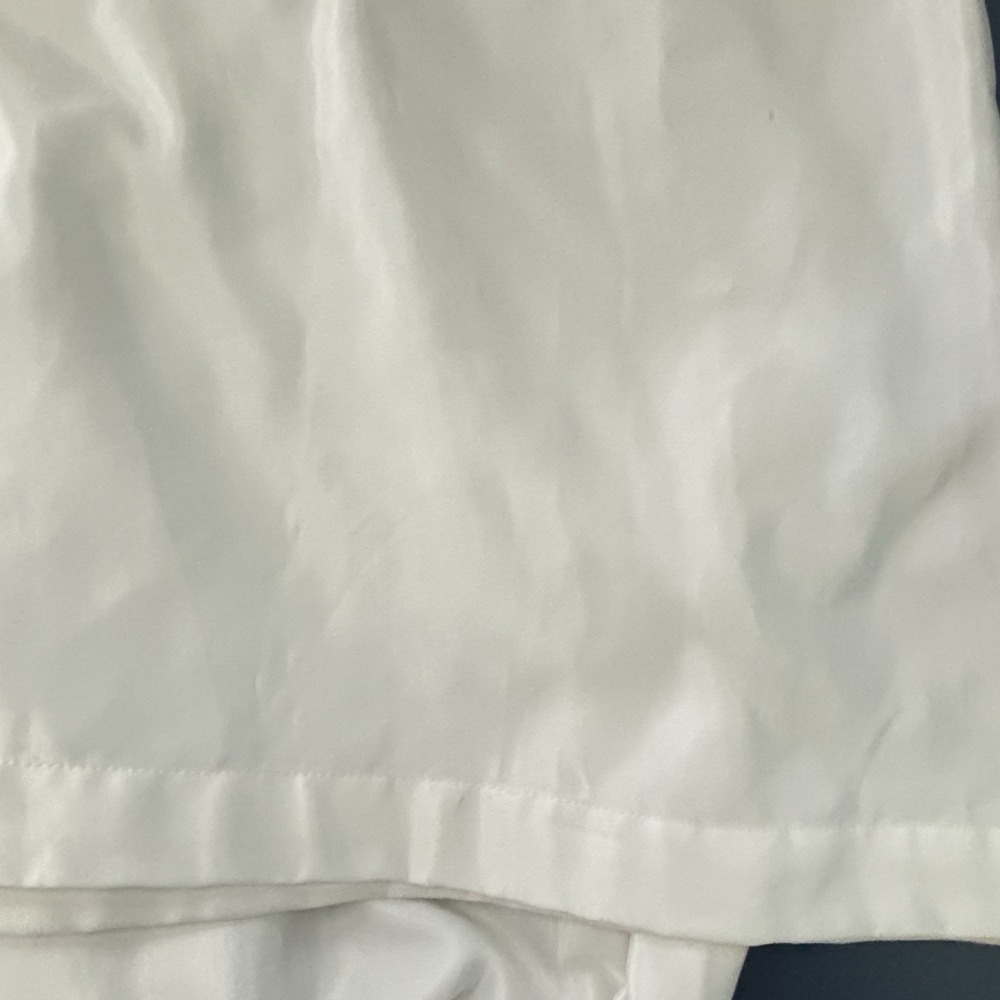 Vintage Barbizon Women's XL Nightgown Lace Cuddleskin Satin NWT White Retro 80s - Picture 5 of 13
